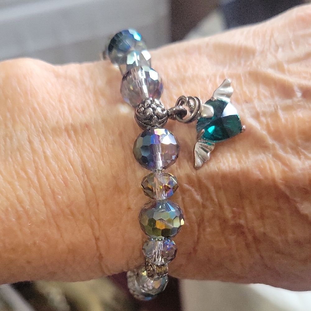 Stretch Crysal Bead  Bracelet